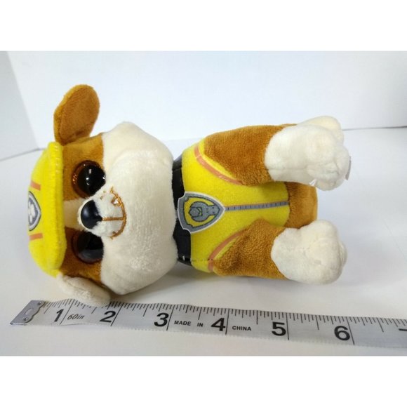PAW PATROL Rubble 7" Pirate + 6" Worker Rubble+ 9" Police Girl Stuffed Plush Toy - Picture 9 of 12